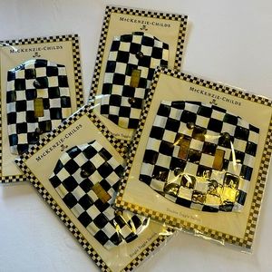 Mackenzie Childs light switch plate. Brand new in original packaging w/ tags.